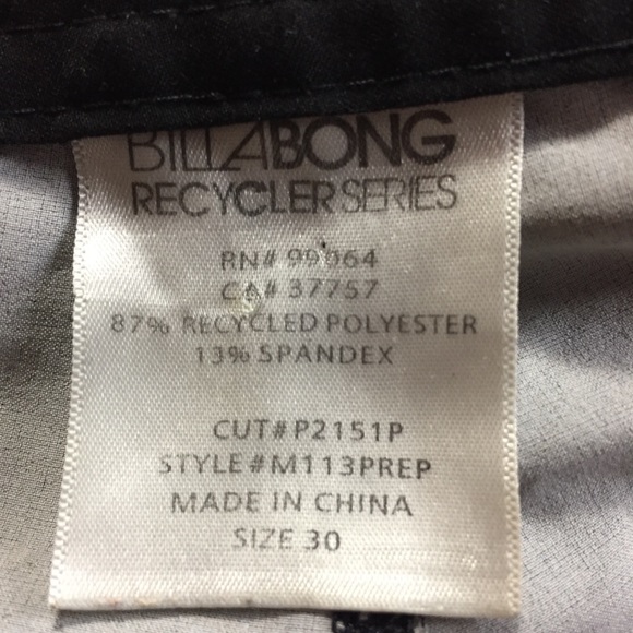 Billabong Striped Swim Trunks - Picture 7 of 7